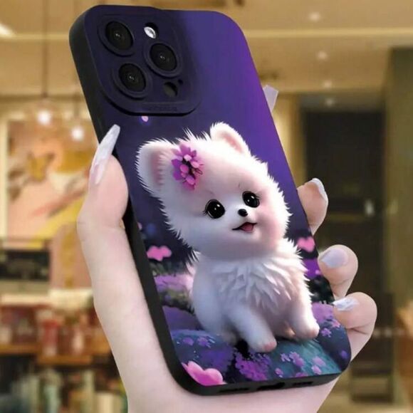 3for$20 Doggy Cute Cute Cat Phone Case - Compatible With iPhone 15 pro max - Picture 3 of 3